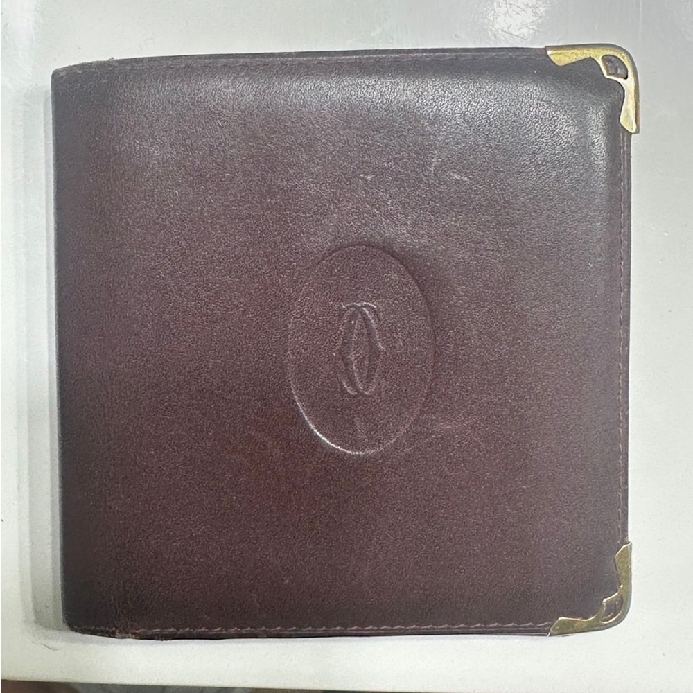 Cartier Oxford Leather Wallet